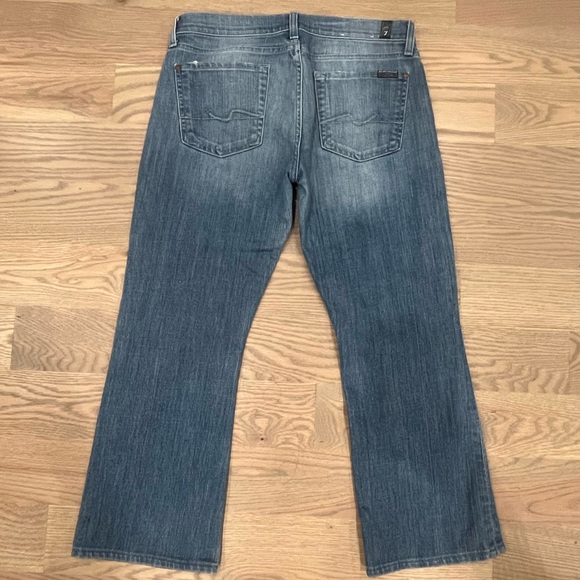 NWOT 7 for all mankind 7FAM Bootcut jeans size 29 - Picture 4 of 7